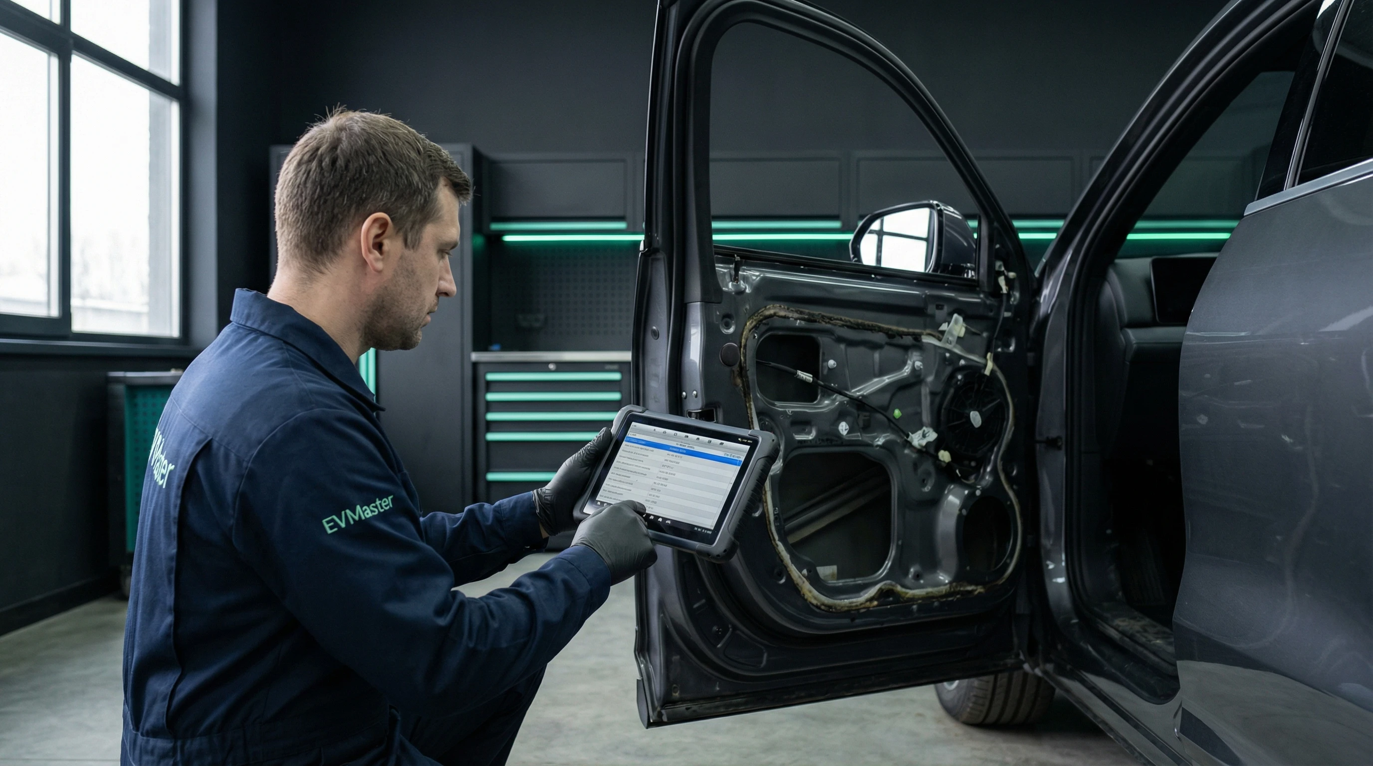 Диагностика батареи Li Auto в сервисе EVMaster для выявления причин повышенного расхода энергии зимой