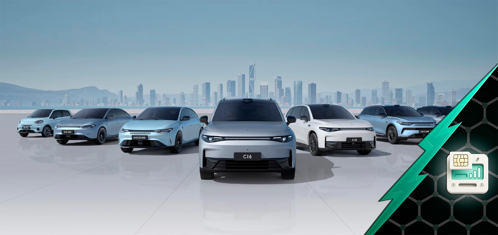 Установка SIM-карт в автомобили Leapmotor