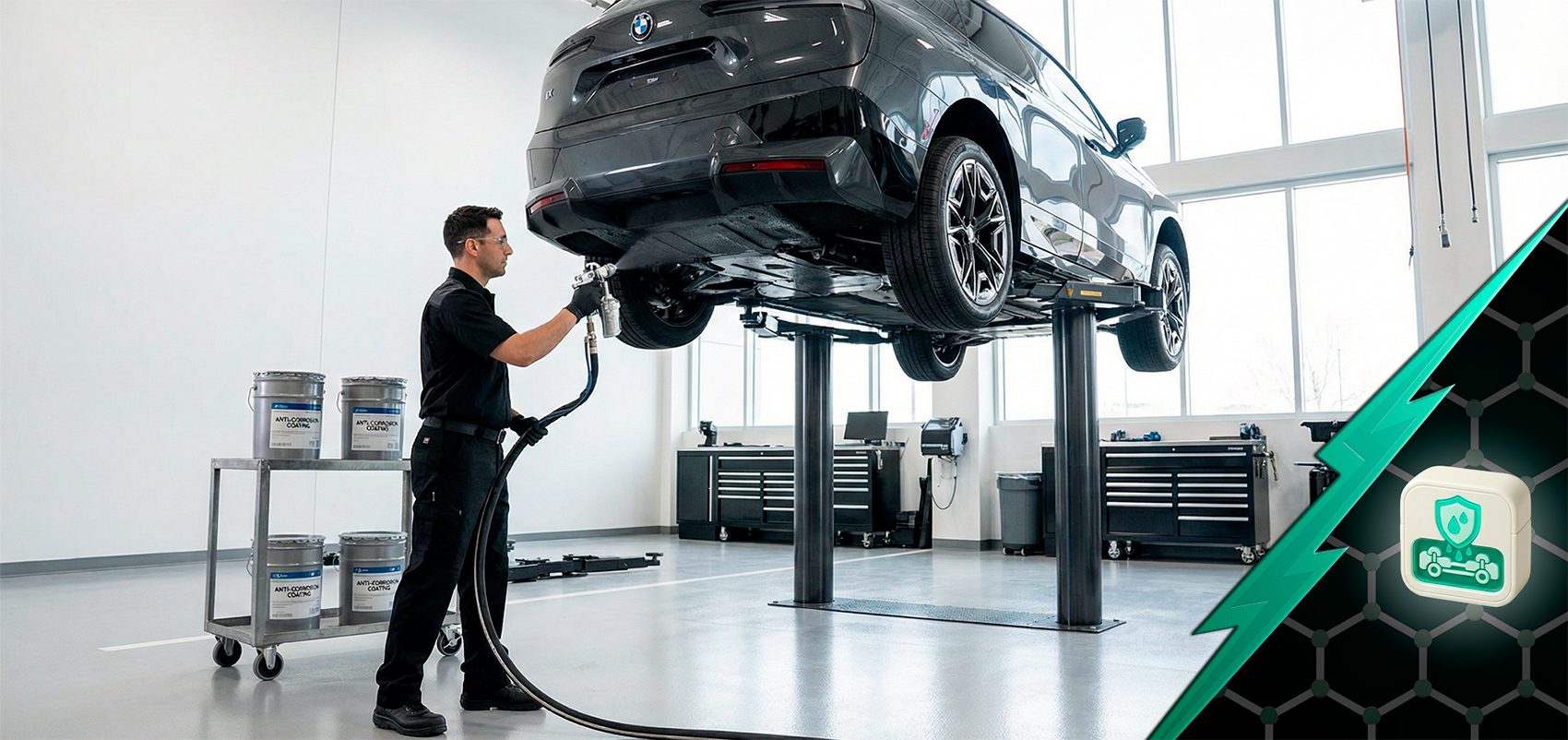 Антикоррозийная обработка BMW