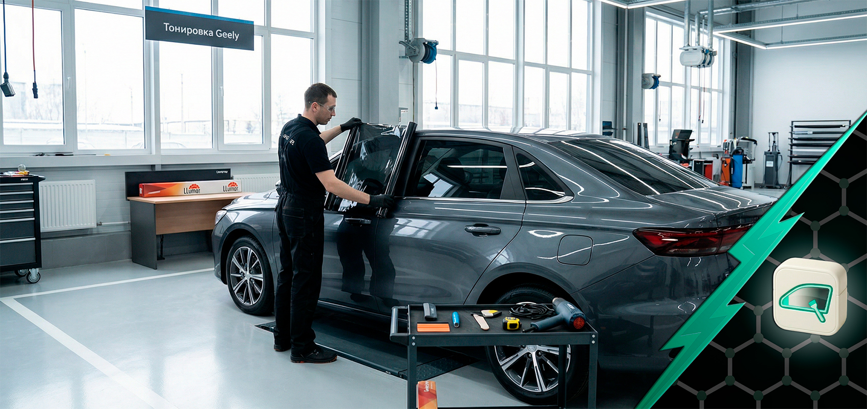 Тонировка Geely