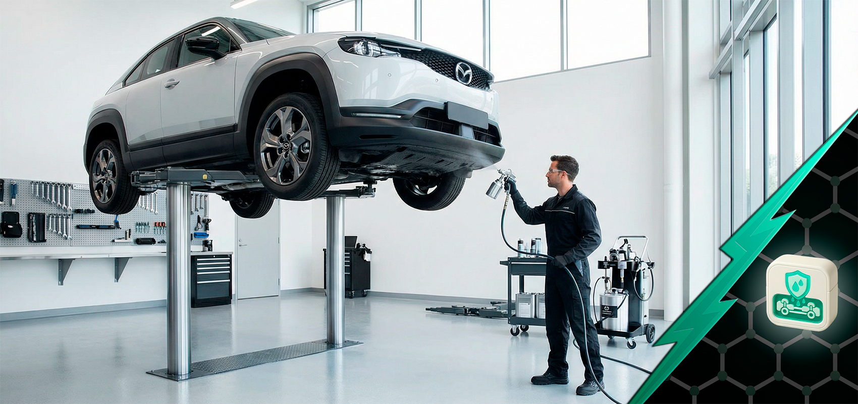 Антикоррозийная обработка Mazda