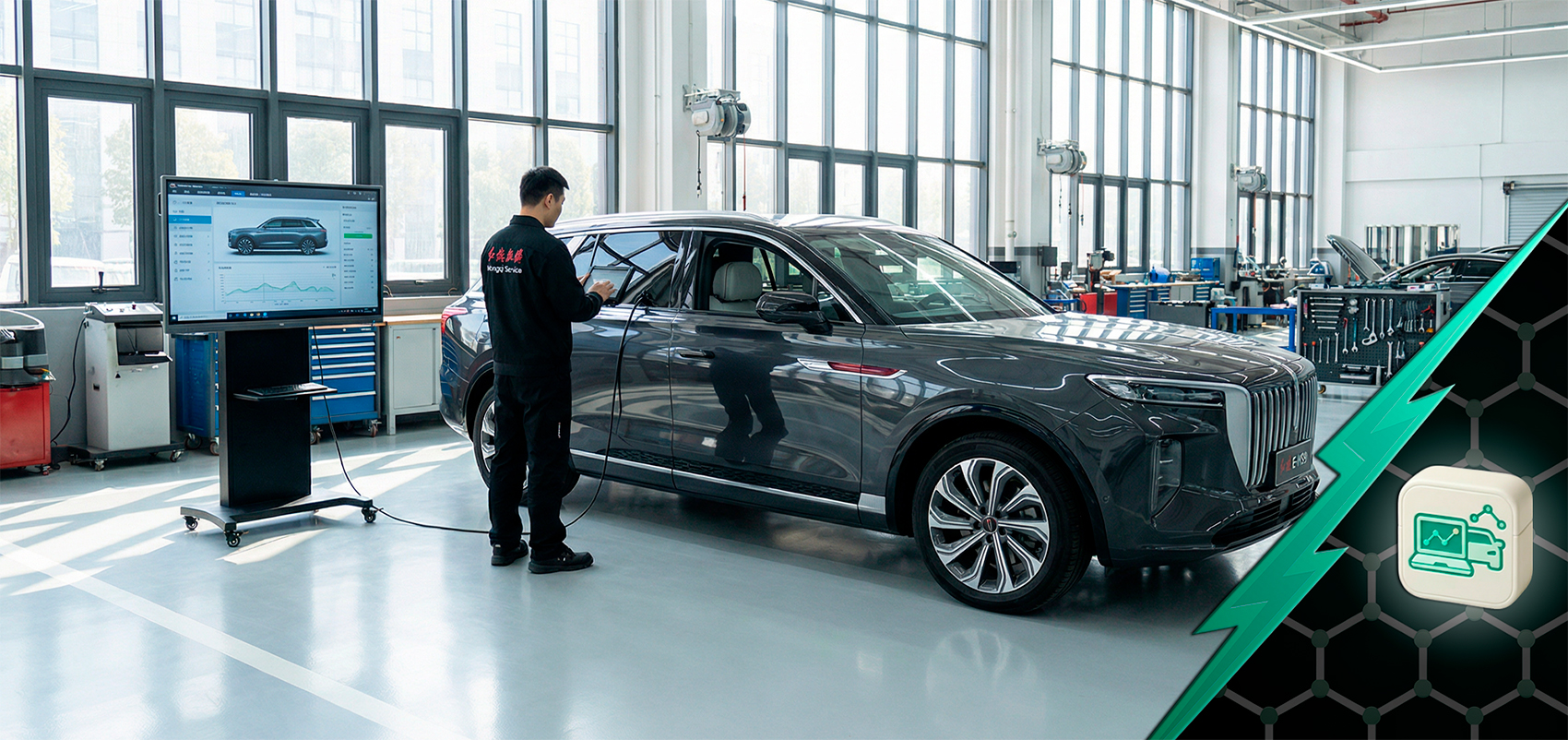 Компьютерная диагностика Hongqi