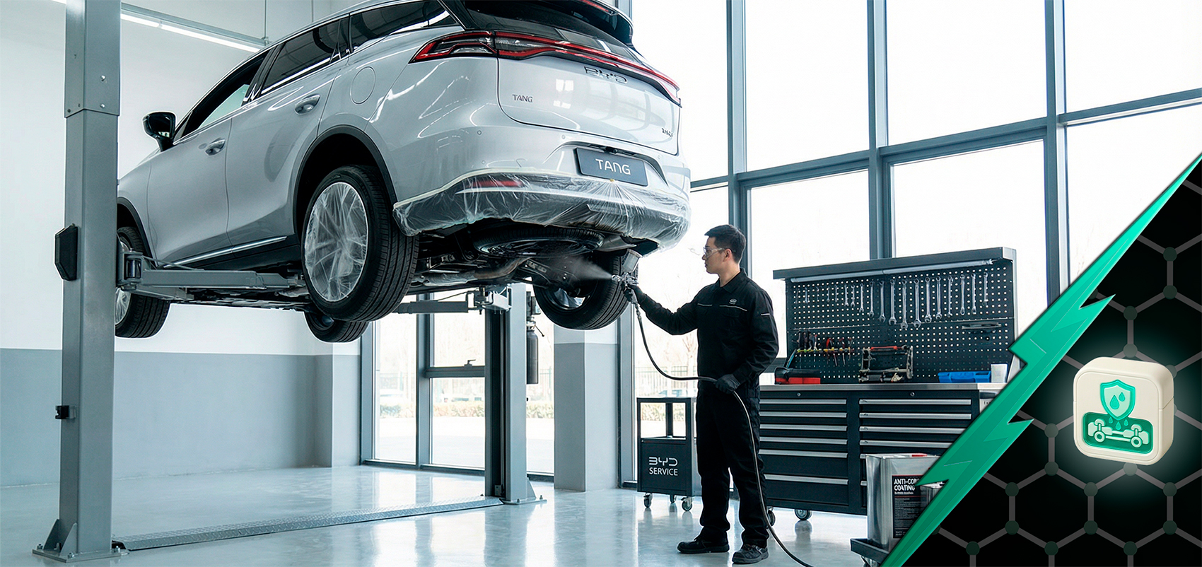 Антикоррозийная обработка BYD