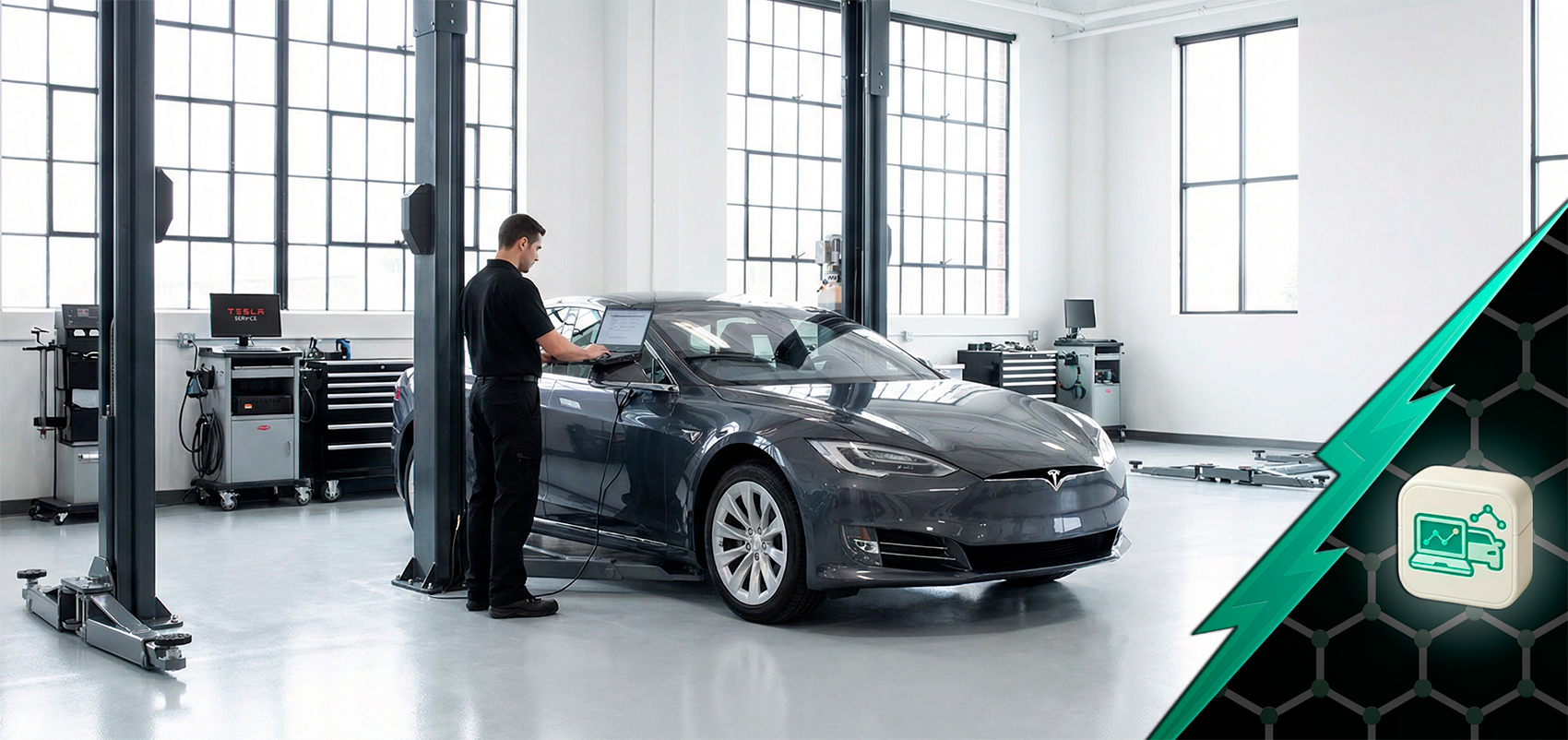 Компьютерная диагностика Tesla