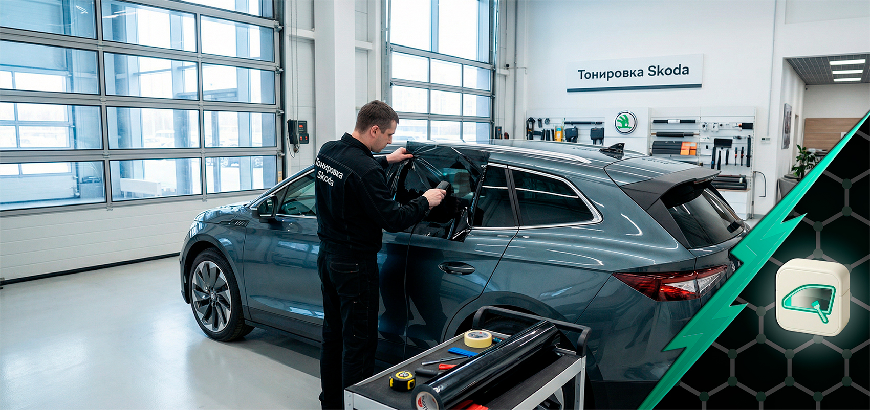 Тонировка Skoda