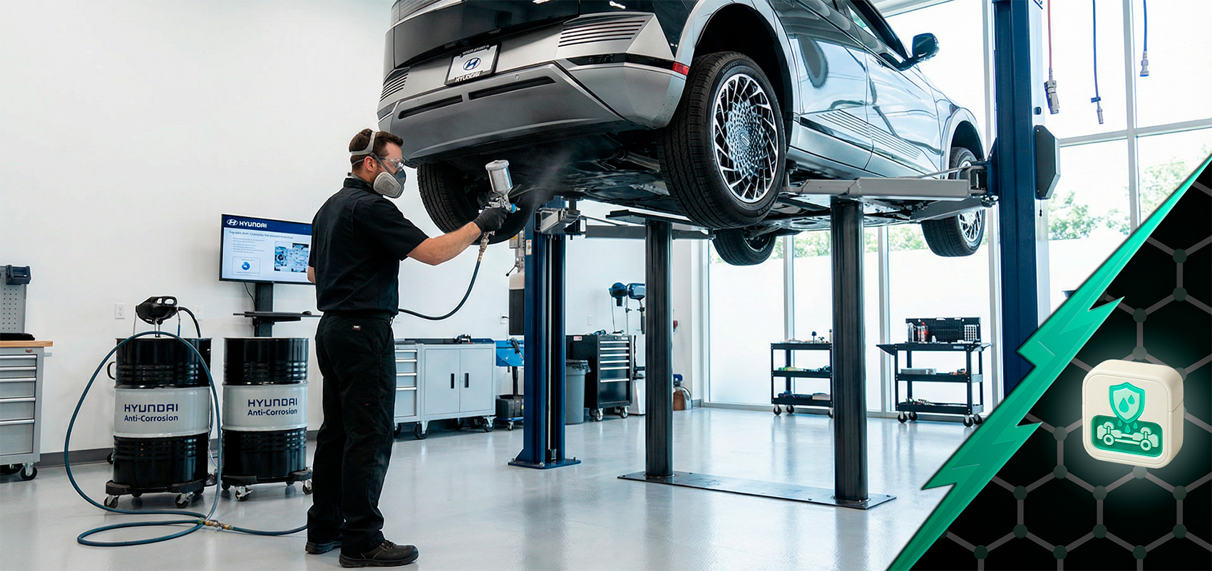 Антикоррозийная обработка Hyundai